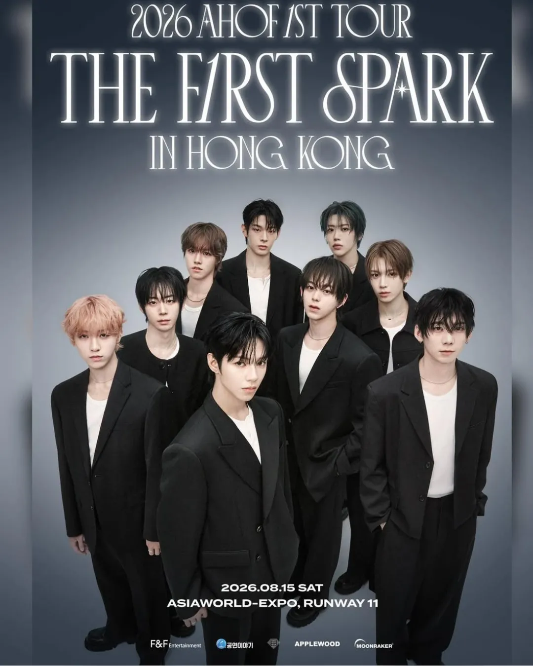 2026 AHOF 香港演唱會 1ST TOUR：THE FIRST SIPARK IN HONG KONG 2026 巡迴演唱會香港站