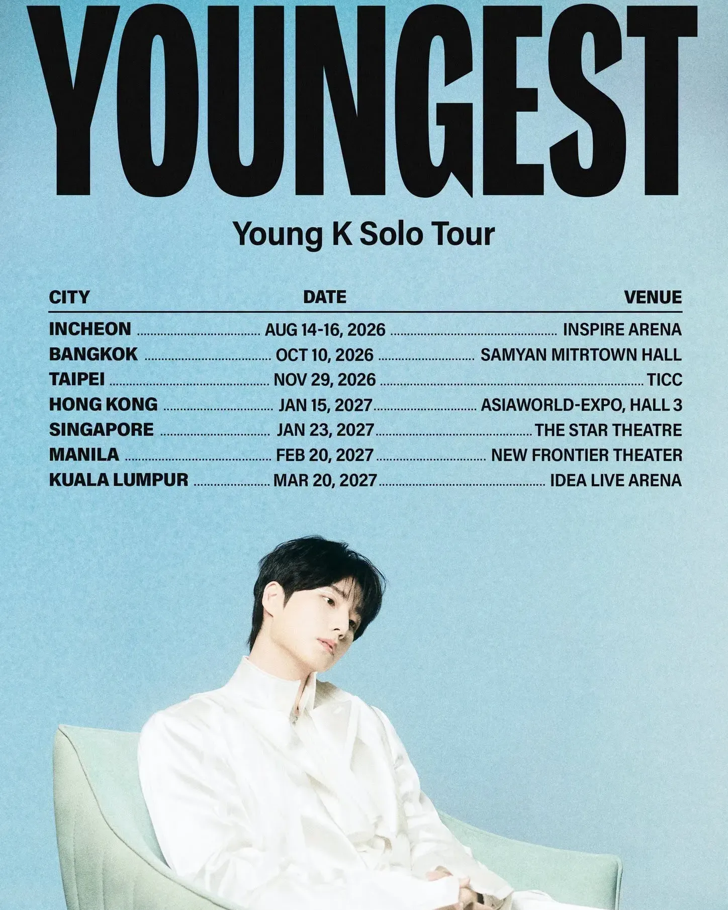 Young K香港站 Solo Tour <YOUNGEST>