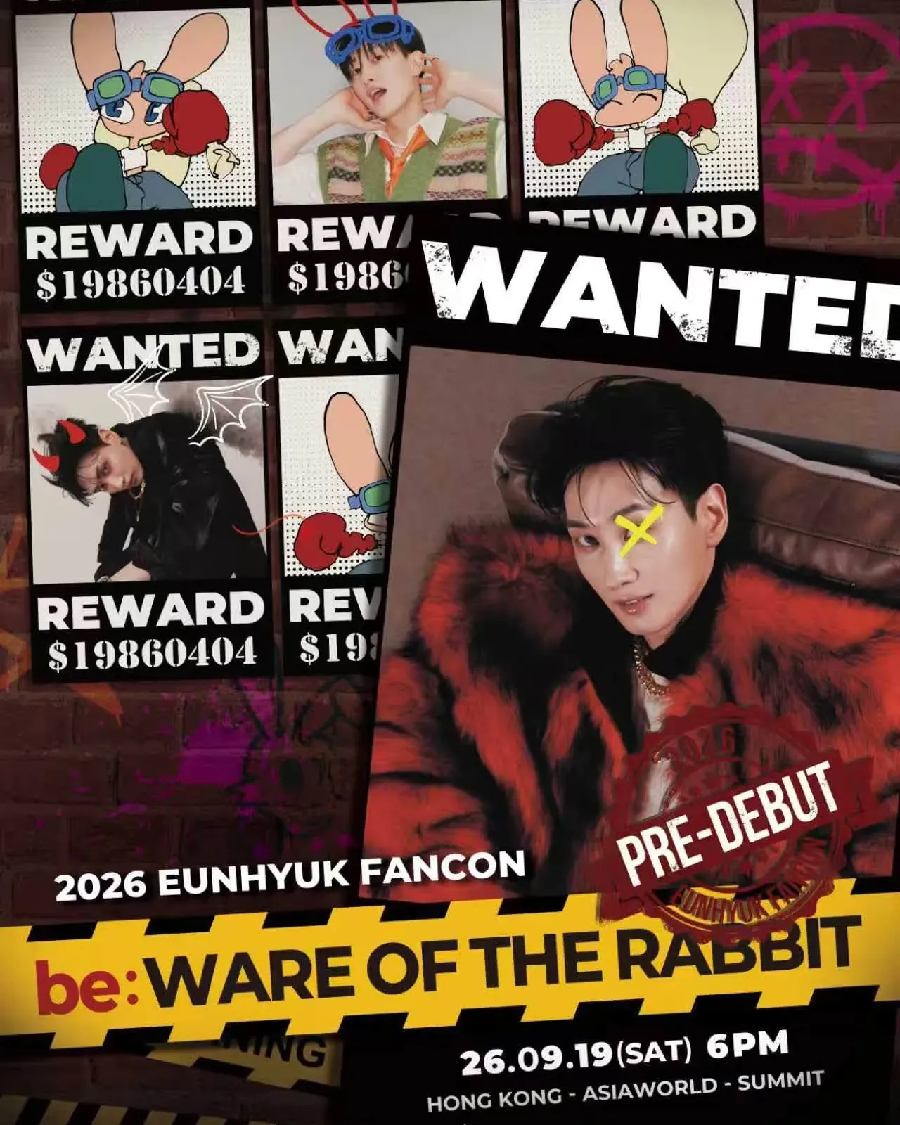 銀赫粉絲演唱會香港站2026EUNHYUK FANCON - be:WARE OF THE RABBIT