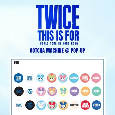 TWICE <THIS IS FOR> POP-UP 香港期間限定店商品一覽
