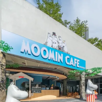 圖片來源：小紅書@Moomin Cafe姆明咖啡