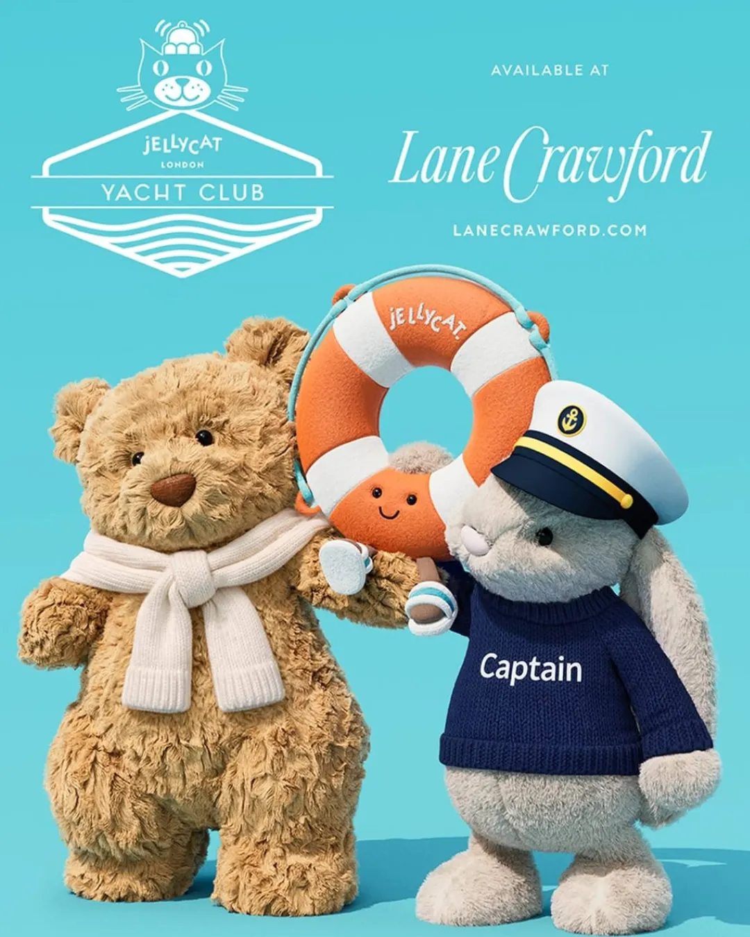 Jellycat Yacht Club 香港主題實體店
