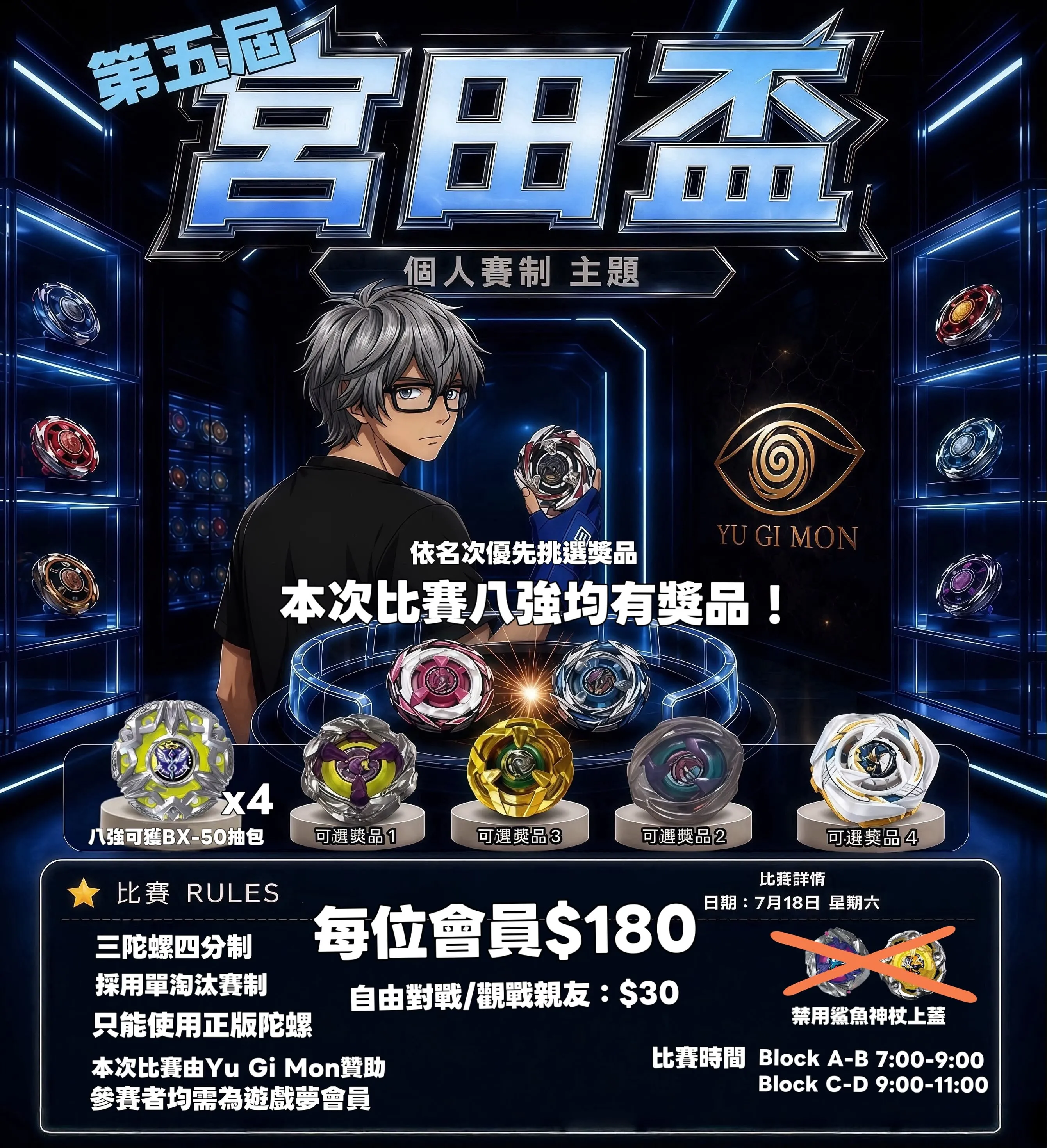 第五屆宮田盃 爆旋陀螺