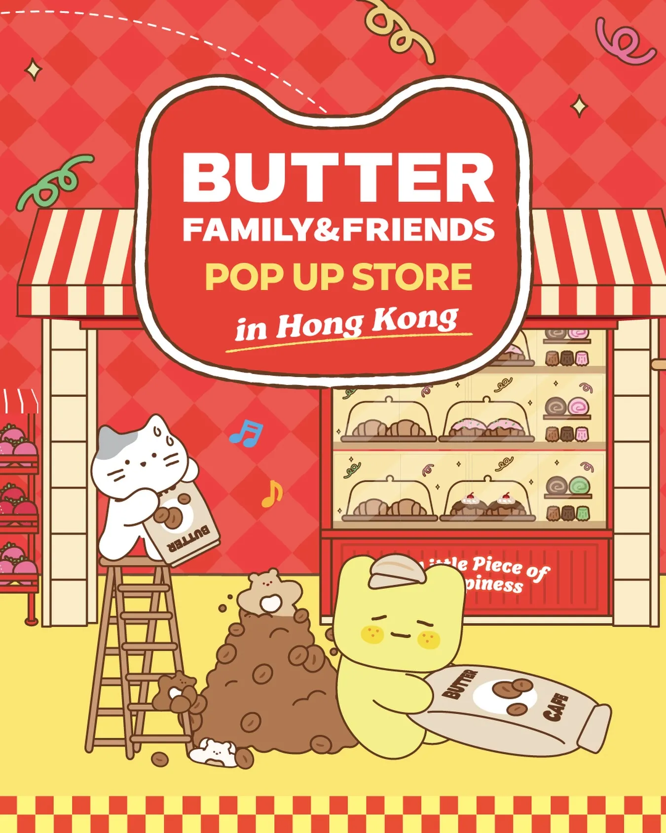 BUTTER FAMILY&FRIENDS; 快閃店@青衣城