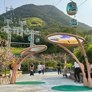 香港海洋公園登山纜車