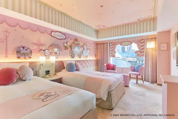 東京巨蛋酒店My Melody、Kuromi限定房間