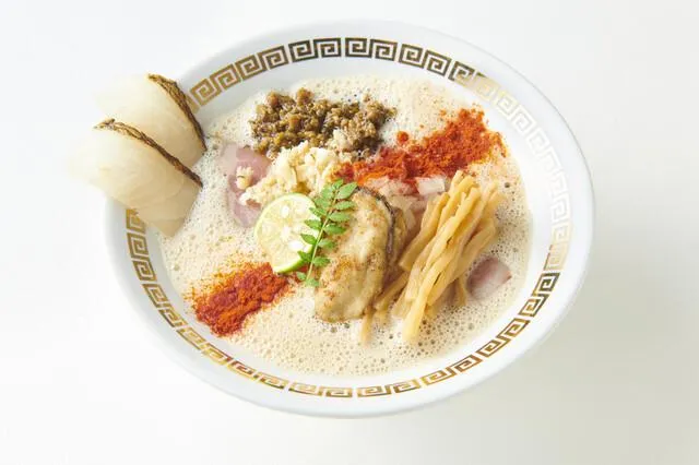 鯛白湯らーめん ○de▽