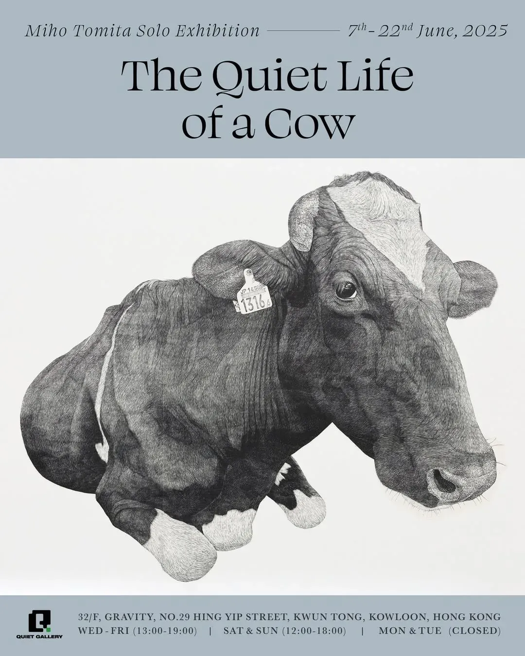 《The Quiet Life of a Cow》富田美穗個展