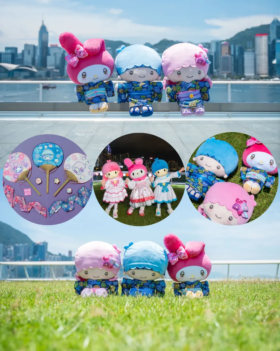 My Melody・Kiki & Lala 50周年花火夏祭@海港城