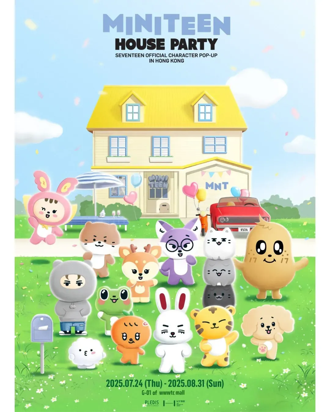 SEVENTEEN《MINITEEN HOUSE PARTY》期間限定店