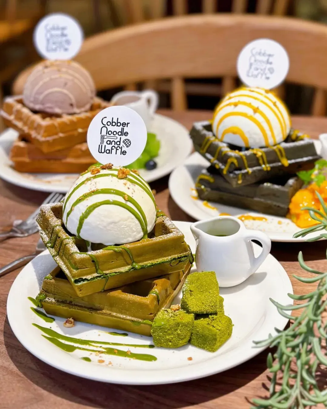 Cobber Noodle and Waffle