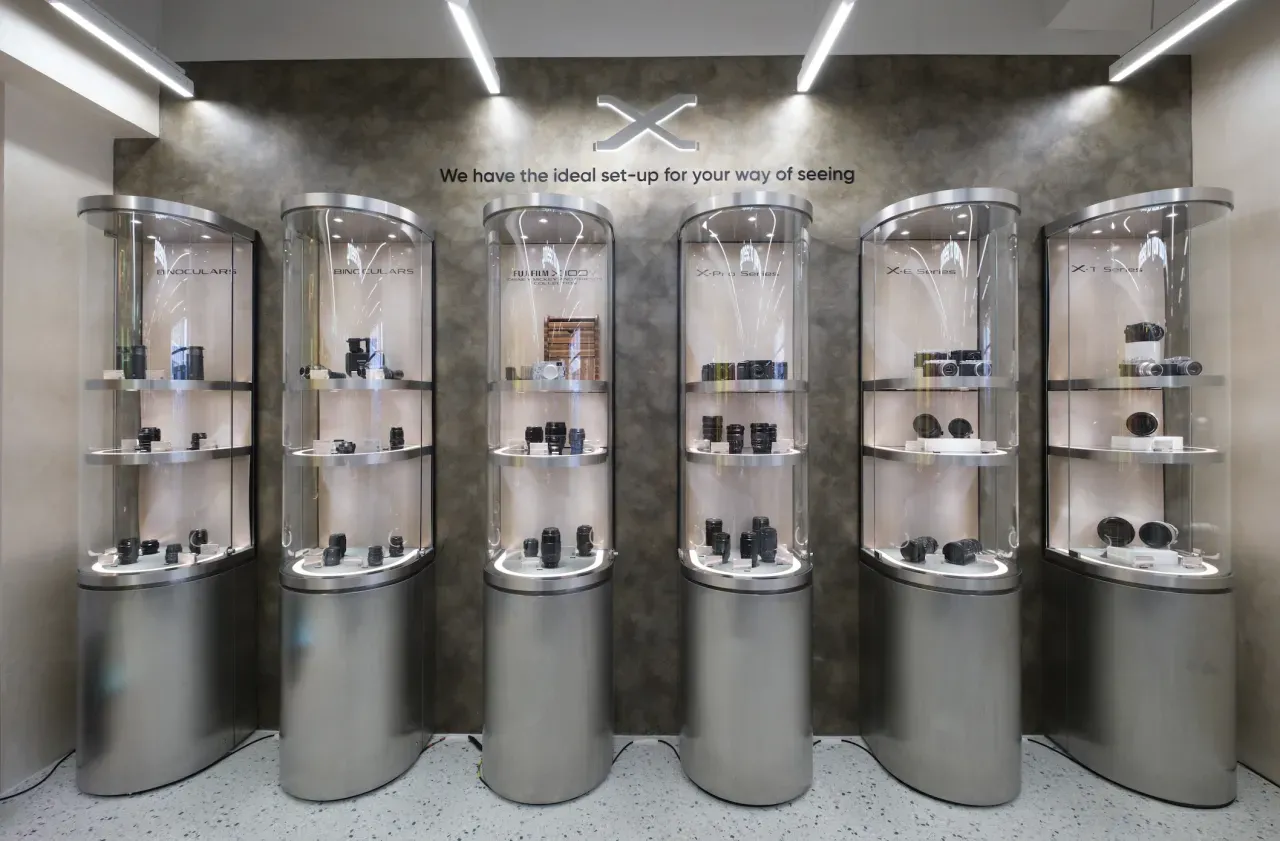 鏡頭及望遠鏡試用區