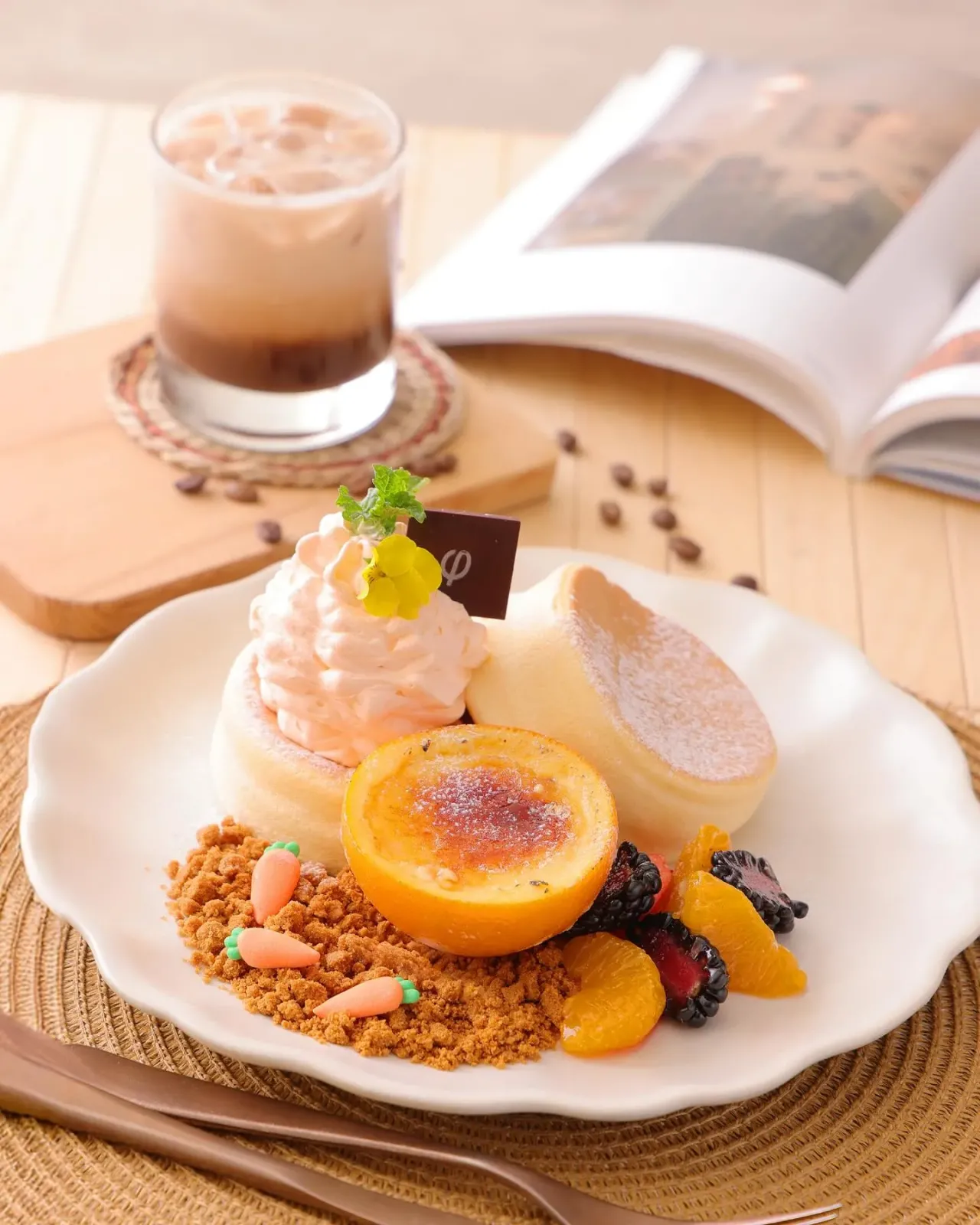 春日香橙焦糖燉蛋梳乎厘