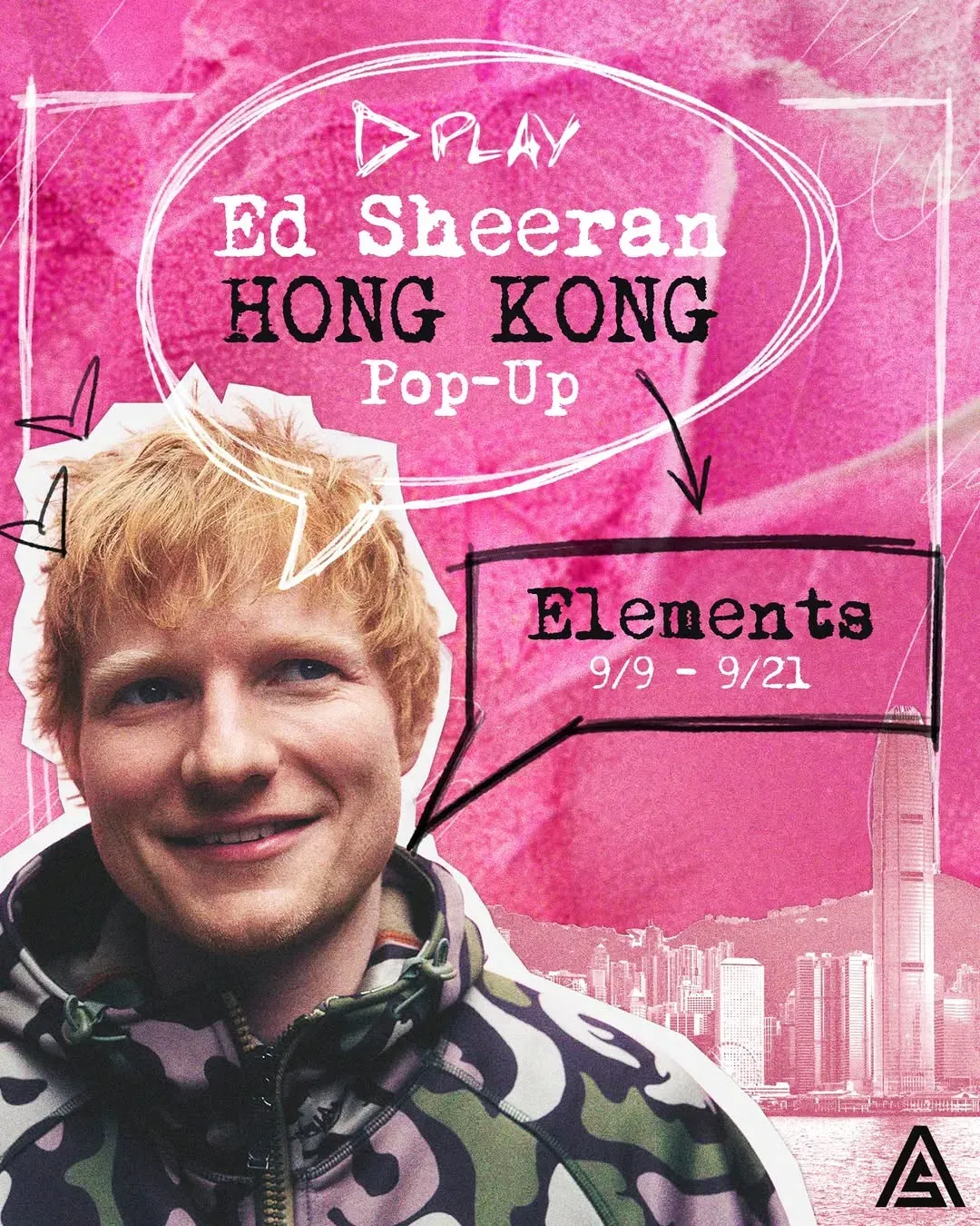Ed Sheeran Hong Kong Pop-up