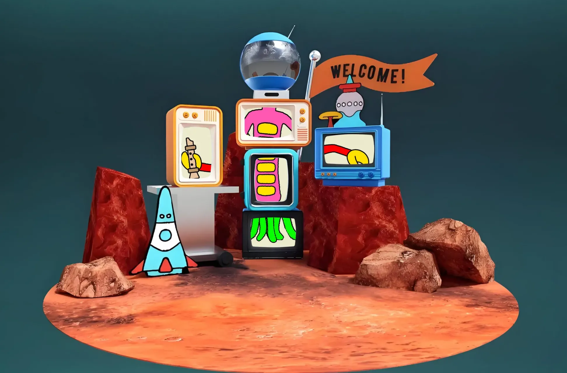 「宇宙同源生成器」打卡裝置