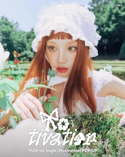 YUQI 1st Single [Motivation] Pop-up