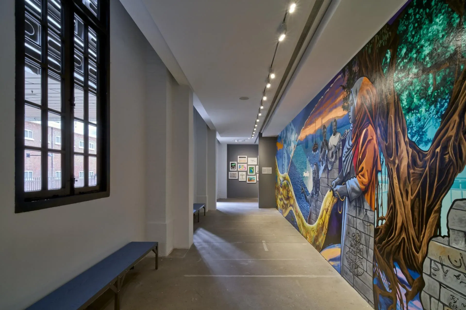 社區工作坊參加者的畫作