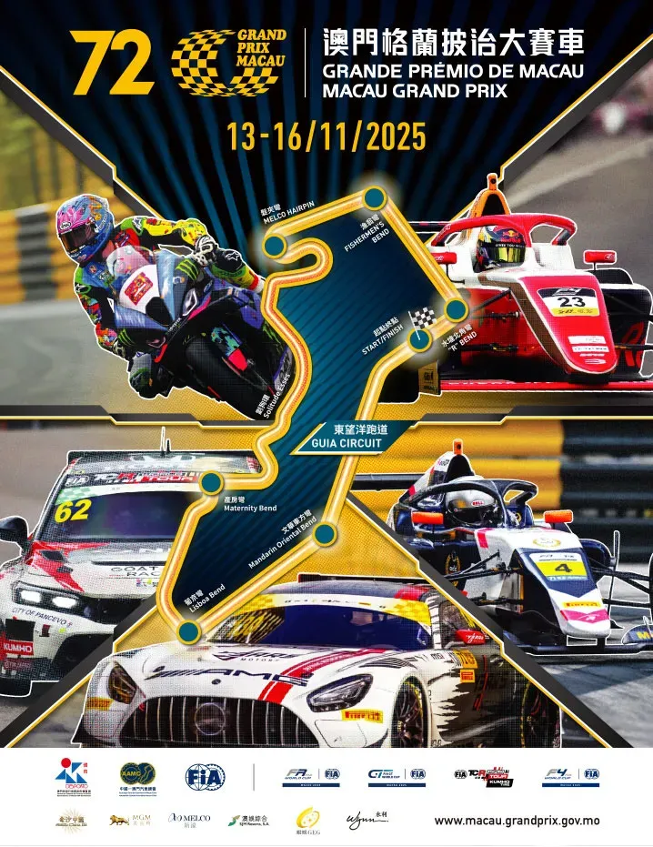 第72屆澳門格蘭披治大賽車2025