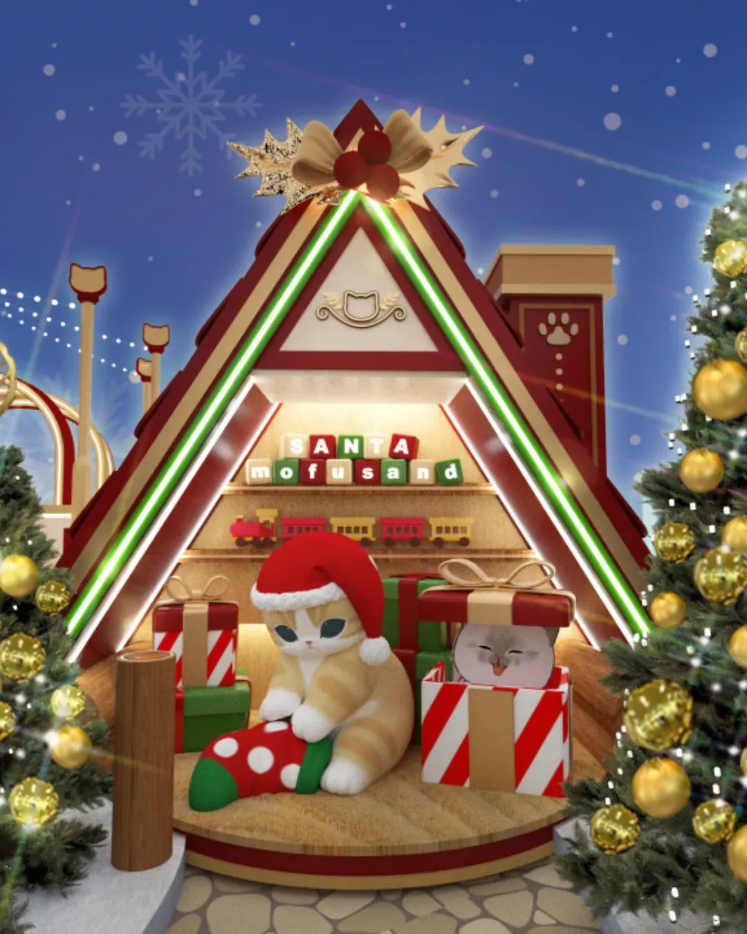 MOSTown 新港城中心 x mofusand MOST-Exploring 喵喵聖誕探險記