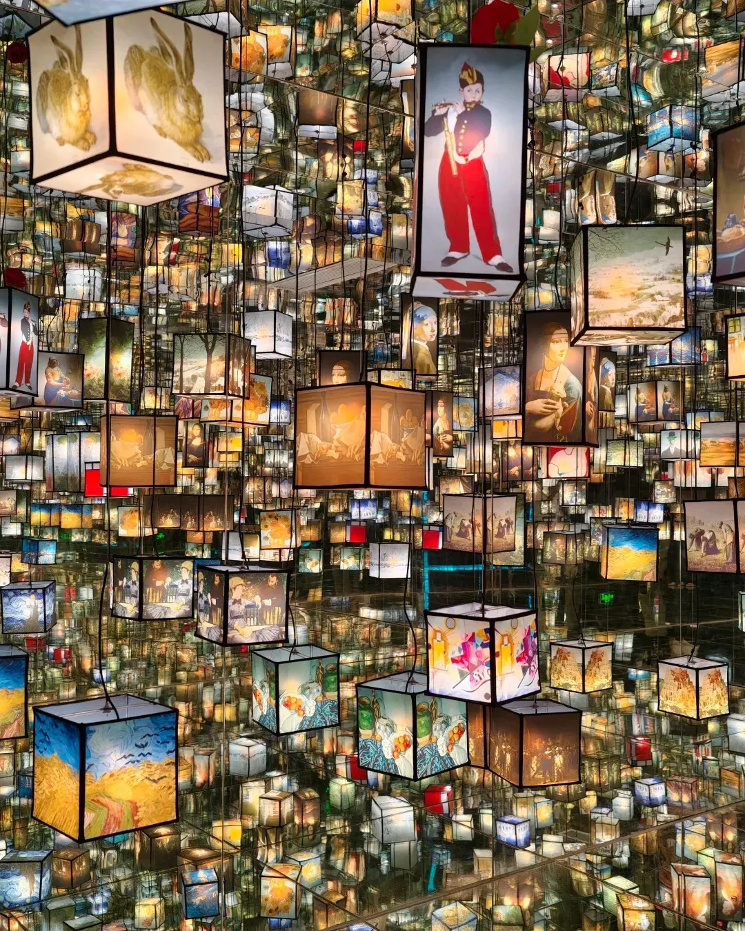 東門老街《再現大師》沉浸式光影藝術展