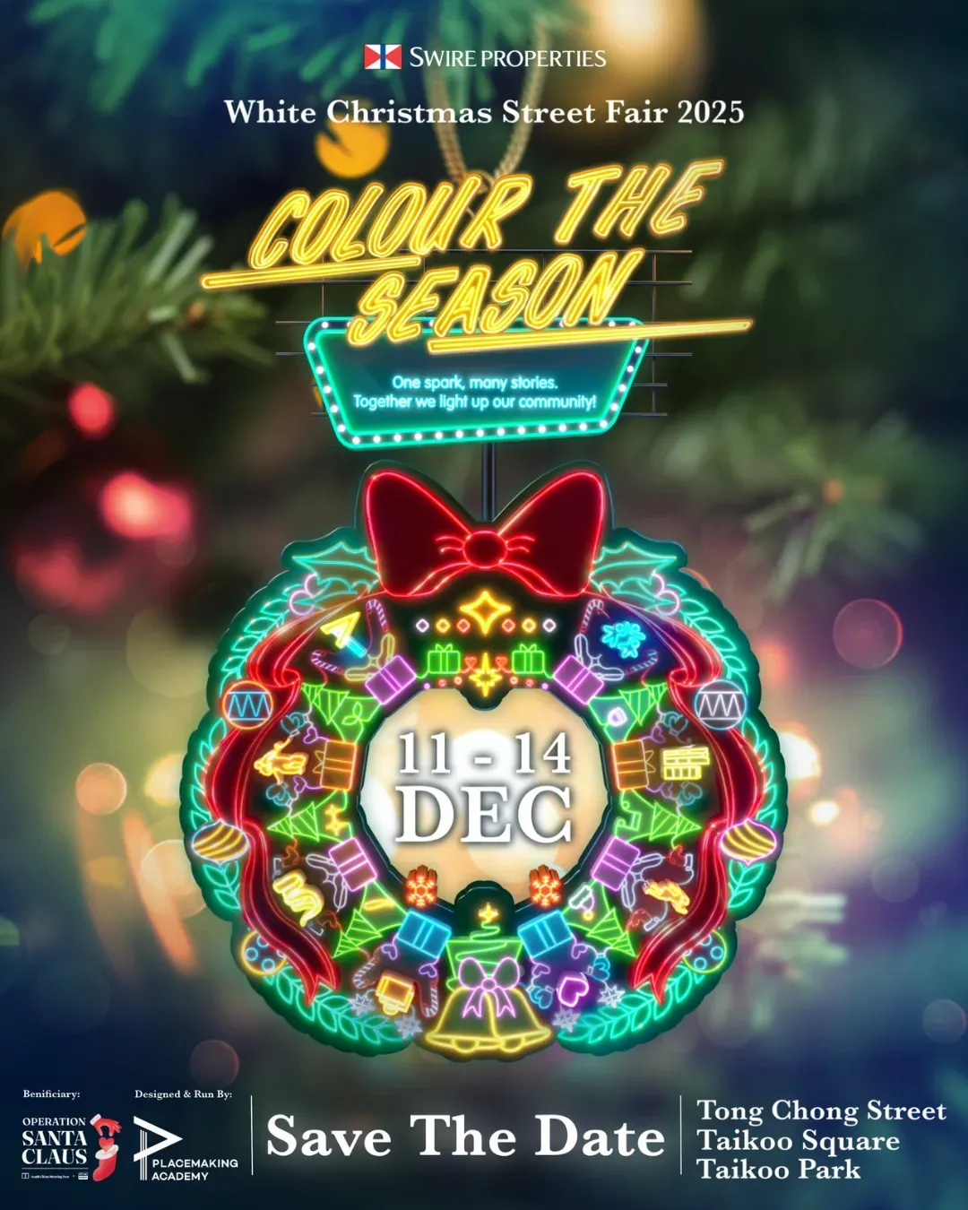 《Colour the SEASON》 白色聖誕市集