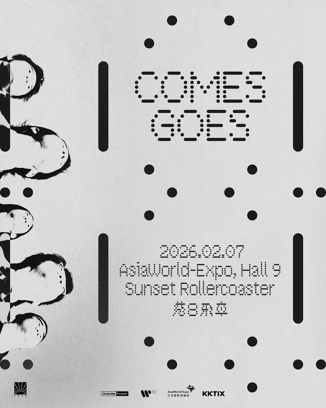 Sunset Rollercoaster落日飛車《Q comes Q goes》2026 in Hong Kong