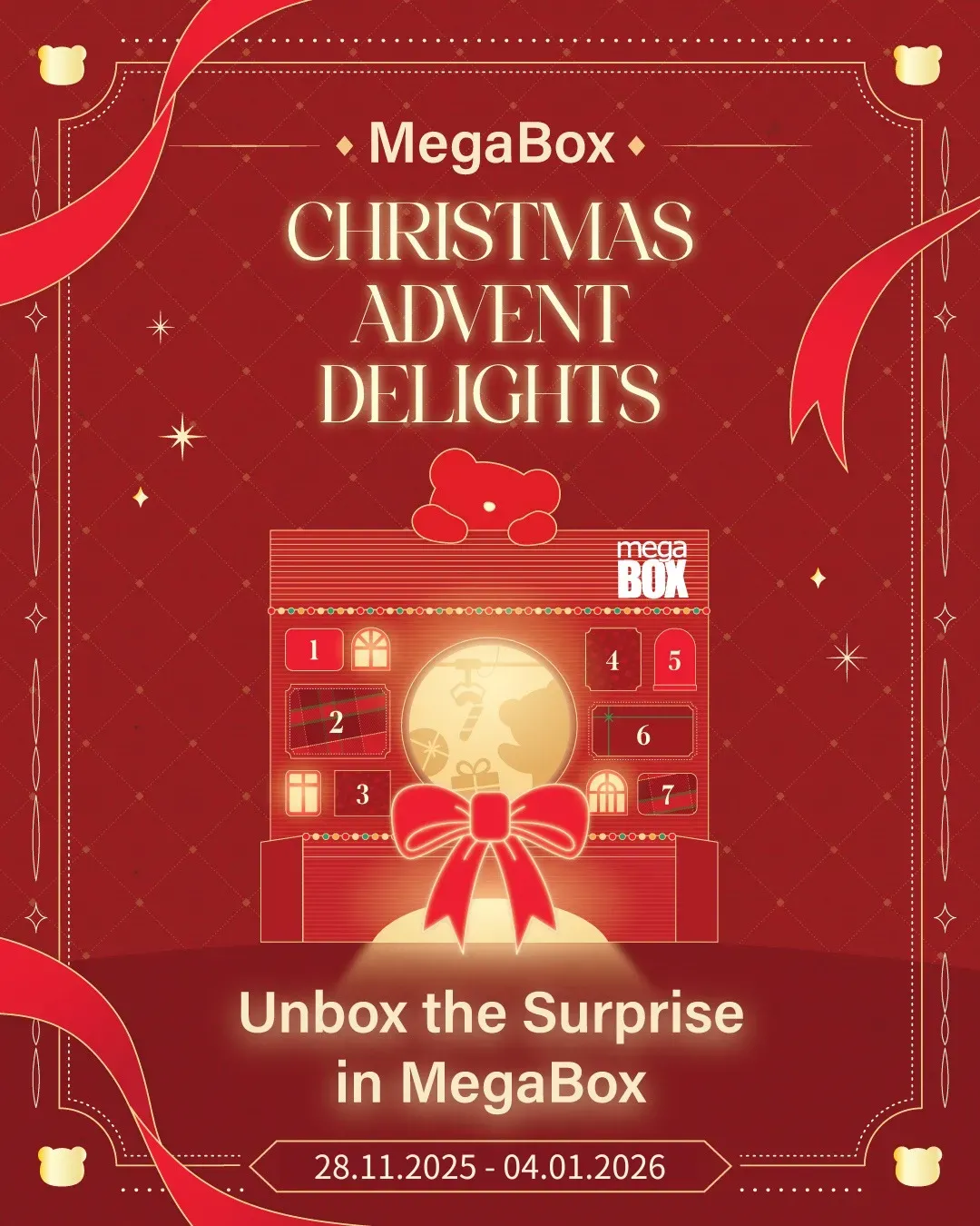 MegaBox - Christmas Advent Delights 聖誕夢幻倒數月曆