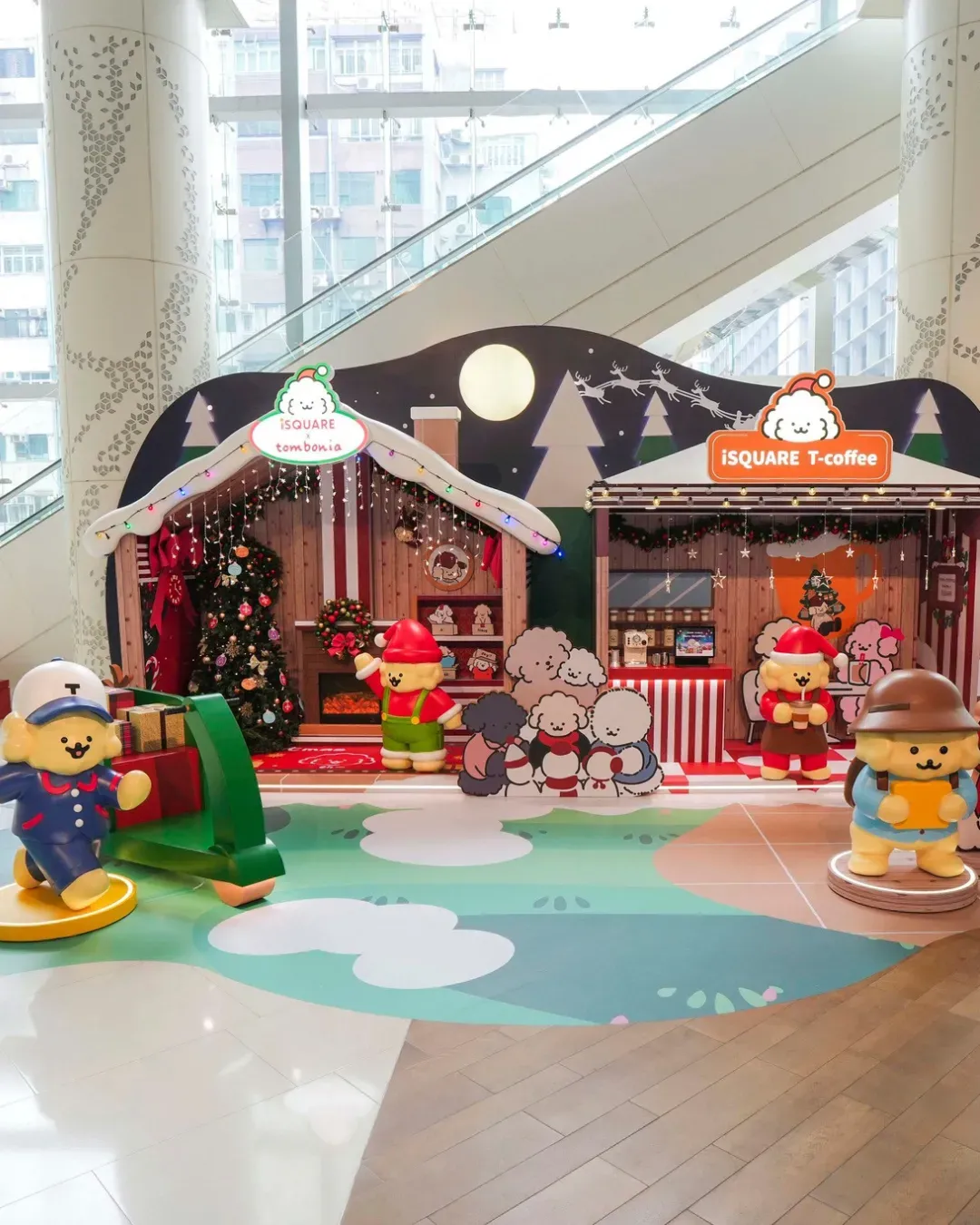 iSQUARE 國際廣場 - 萌犬 Muck 暖暖聖誕物語