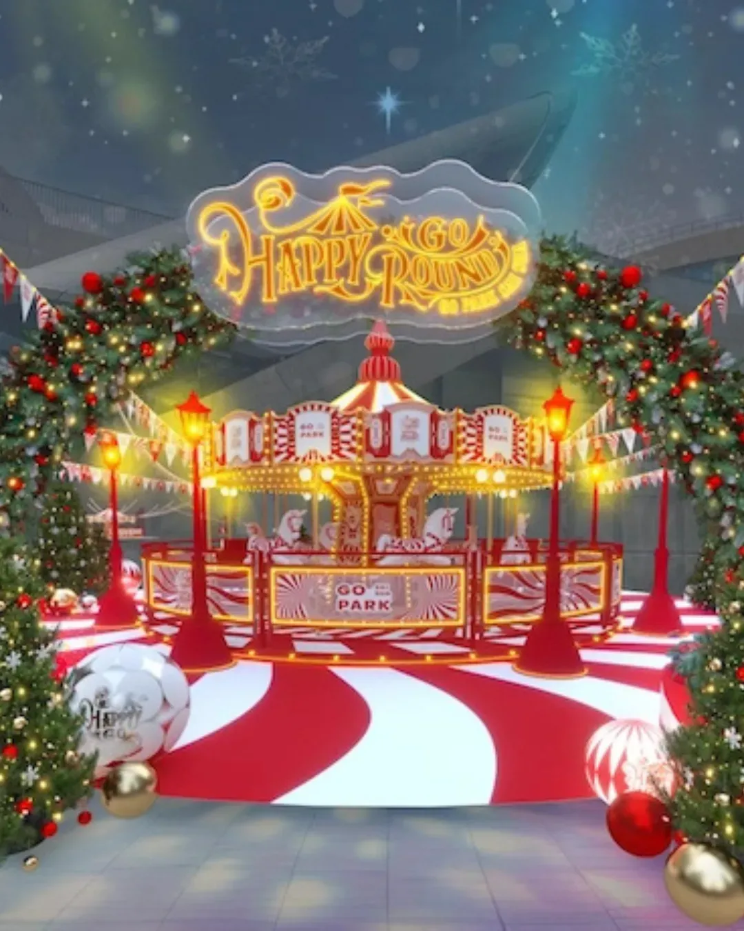 西沙GO PARK - HAPPY GO ROUND冬日樂園