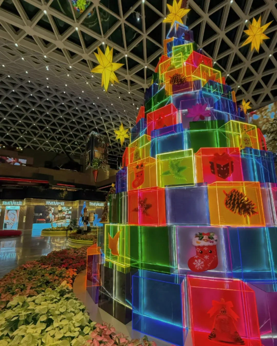 澳門美獅美高梅MGM TimeVallée 時光天地店聖誕裝置