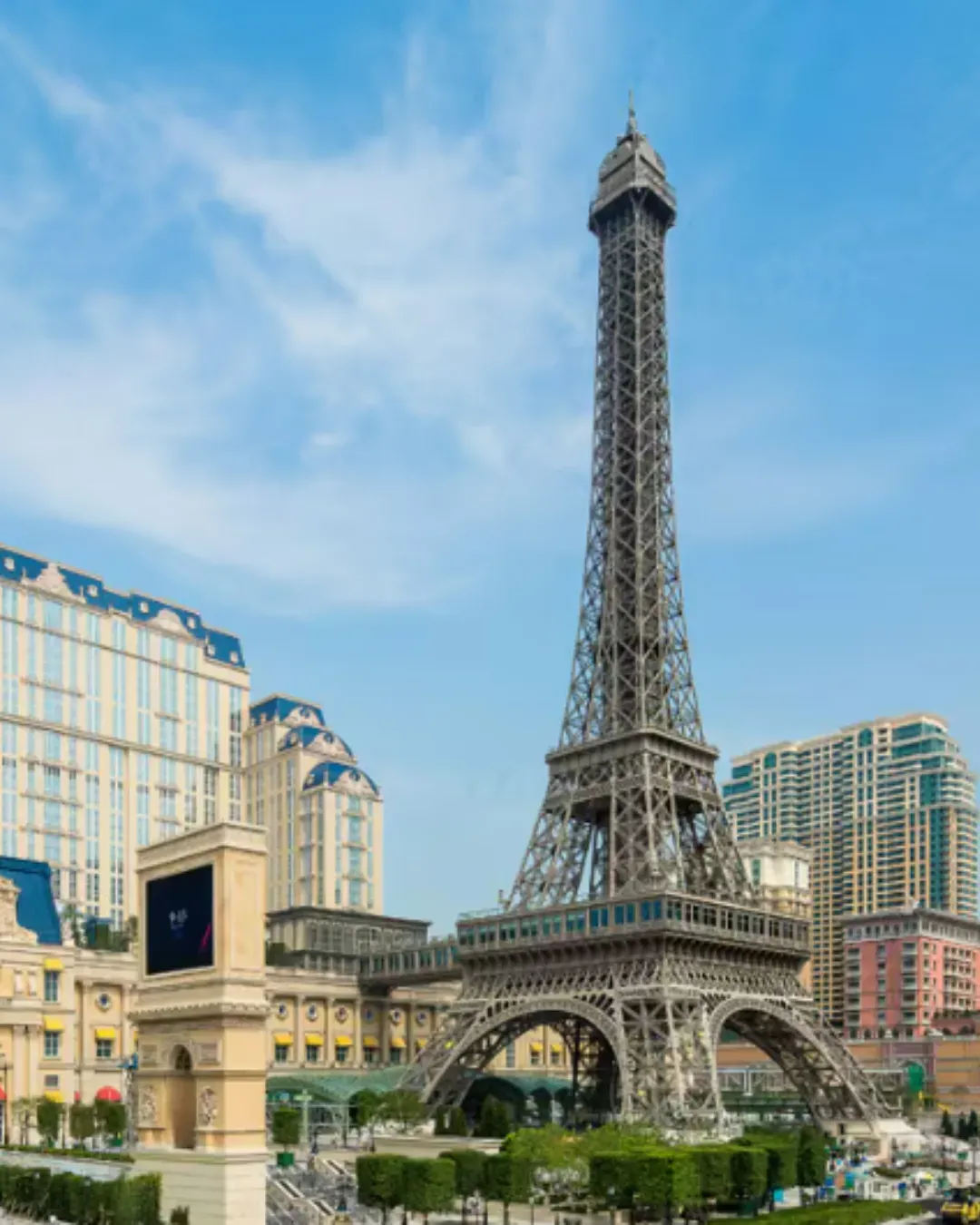 澳門巴黎鐵塔及燈光秀