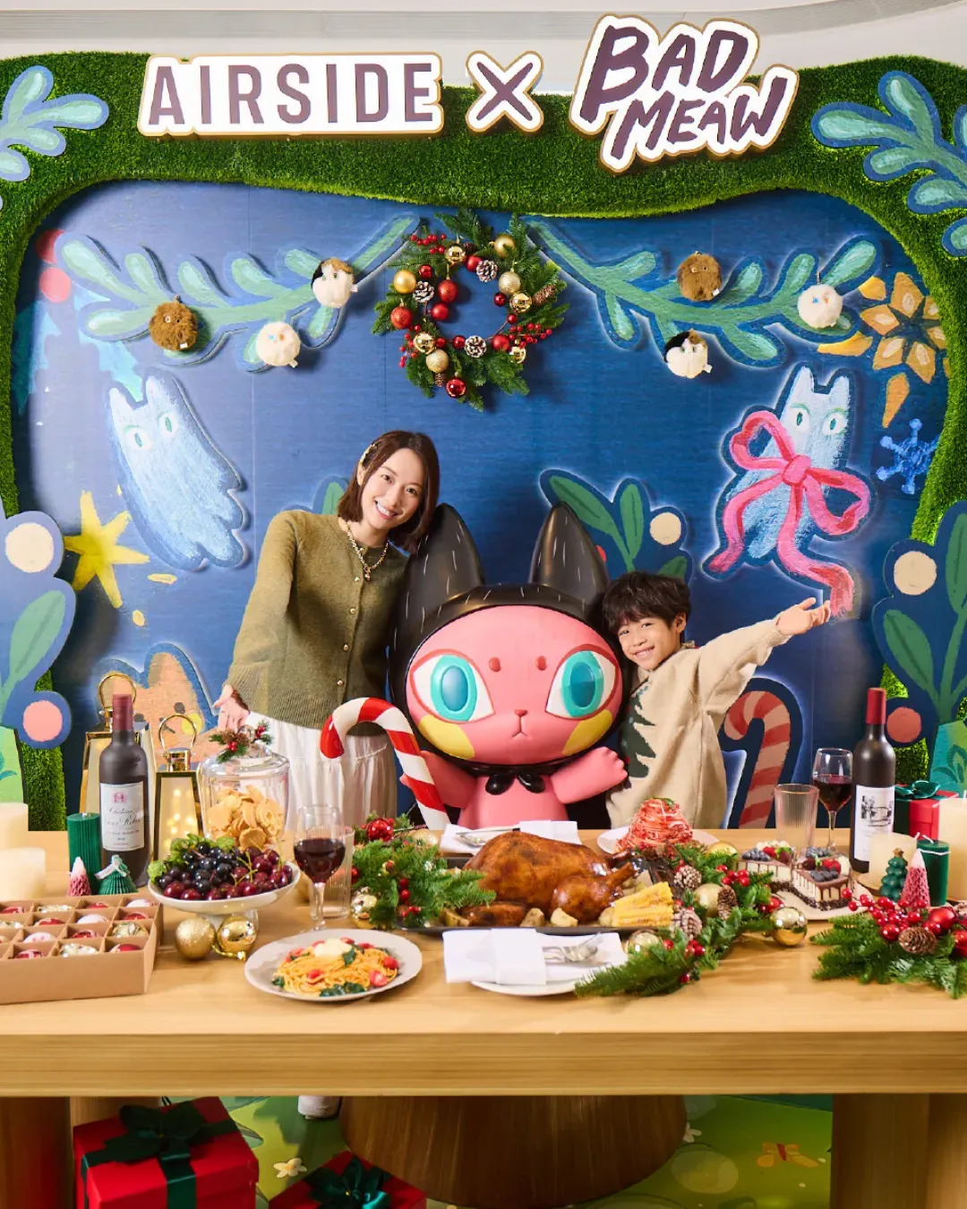 AIRSIDE x BADMEAW「聖誕喵樂園」