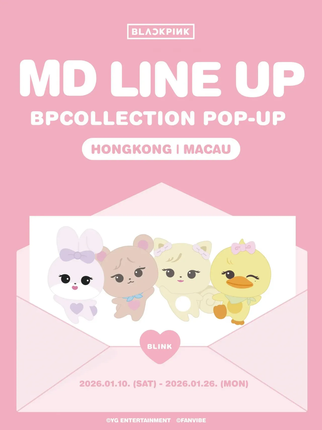 BLACKPINK「BPCOLLECTION POP-UP」快閃店