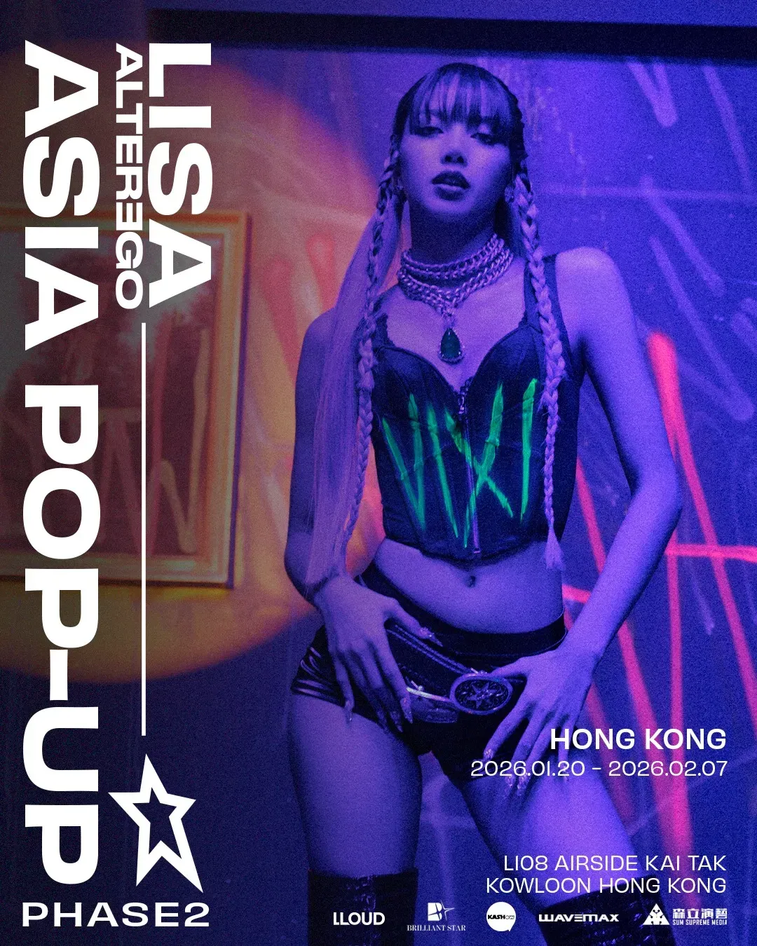 LISA ALTER EGO ASIA POP-UP PHASE 2 IN HONG KONG