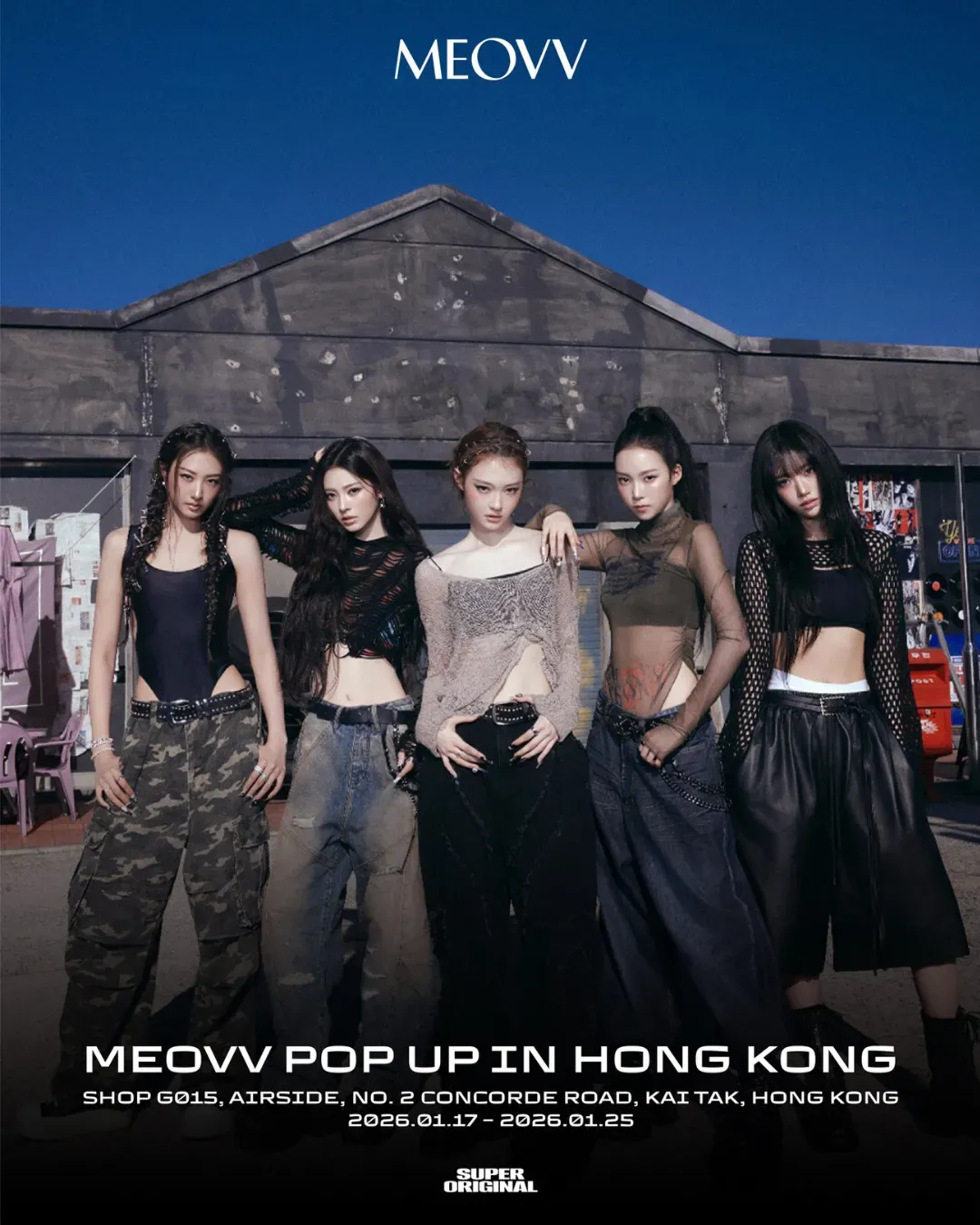 MEOVV POP-UP STORE in HONG KONG