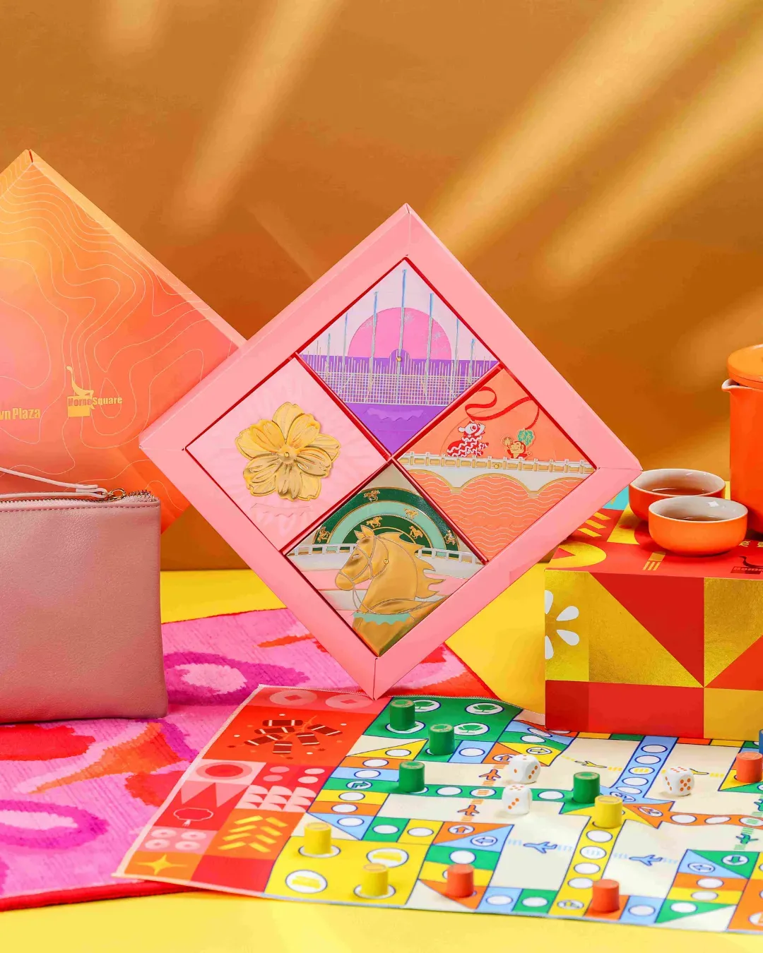 HomeSquare「棋」福花韻新春庭園