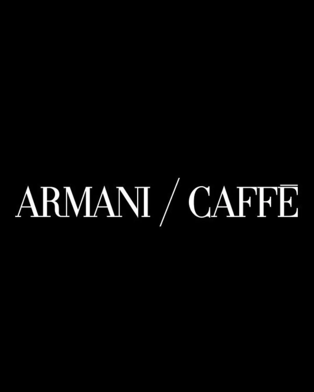 ARMANI CAFFĒ