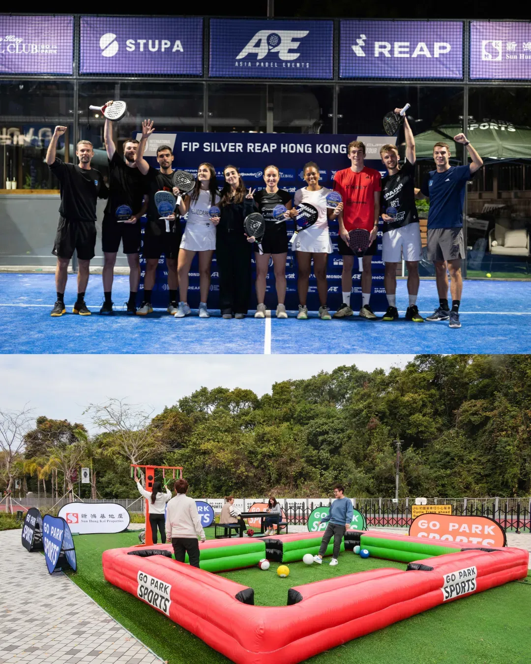 西沙GO PARK FIP板網球銅級賽+狂熱嘉年華