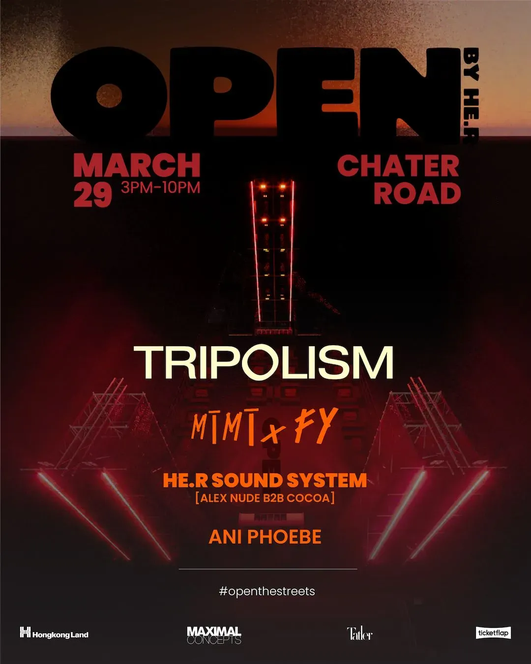 OPEN:中環街頭盛大派對