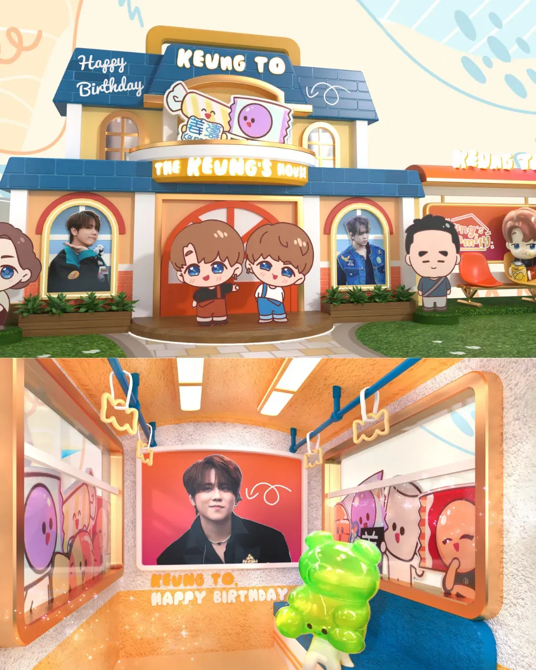 The ONE【The Keung’s Family】生日應援主題展覽