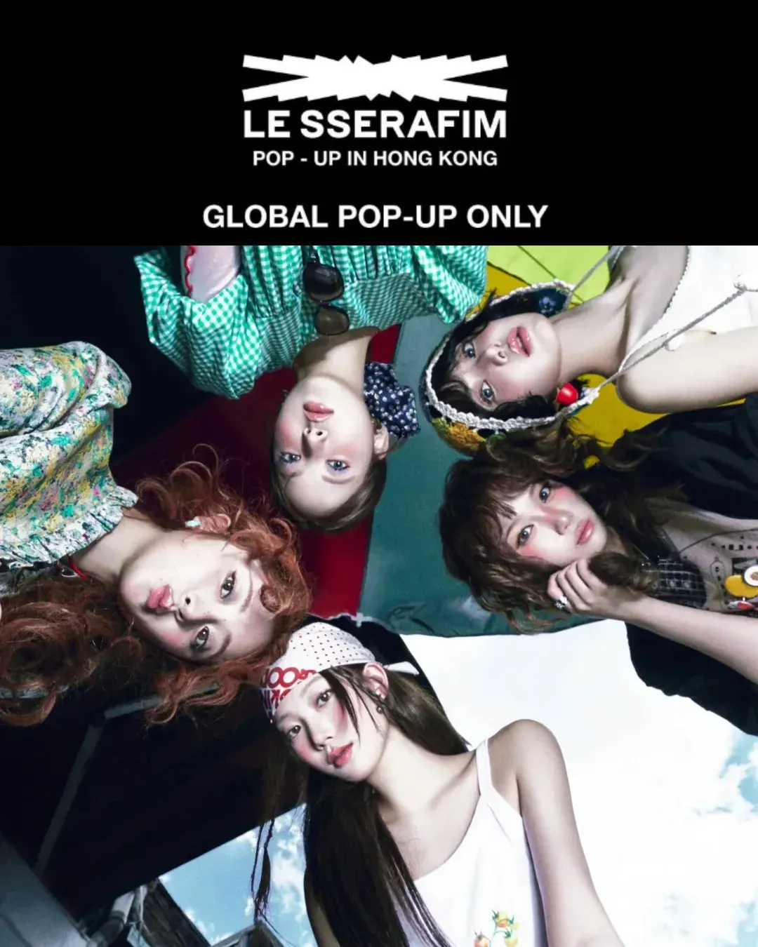 LE SSERAFIM POP-UP in HONG KONG 香港快閃店2026
