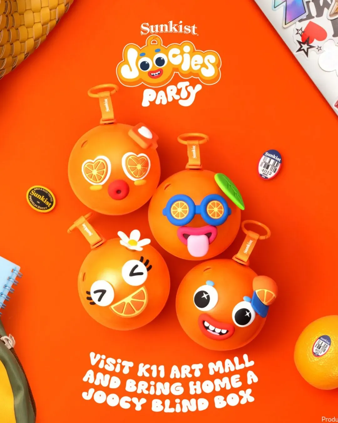 K11 Art Mall 「新奇士 Joocies 大派對」Pop Up Store