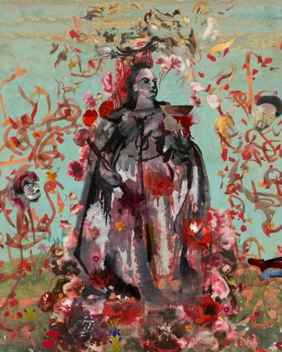 莎茲亞．西坎達《領海遊移》電影式手繪動畫