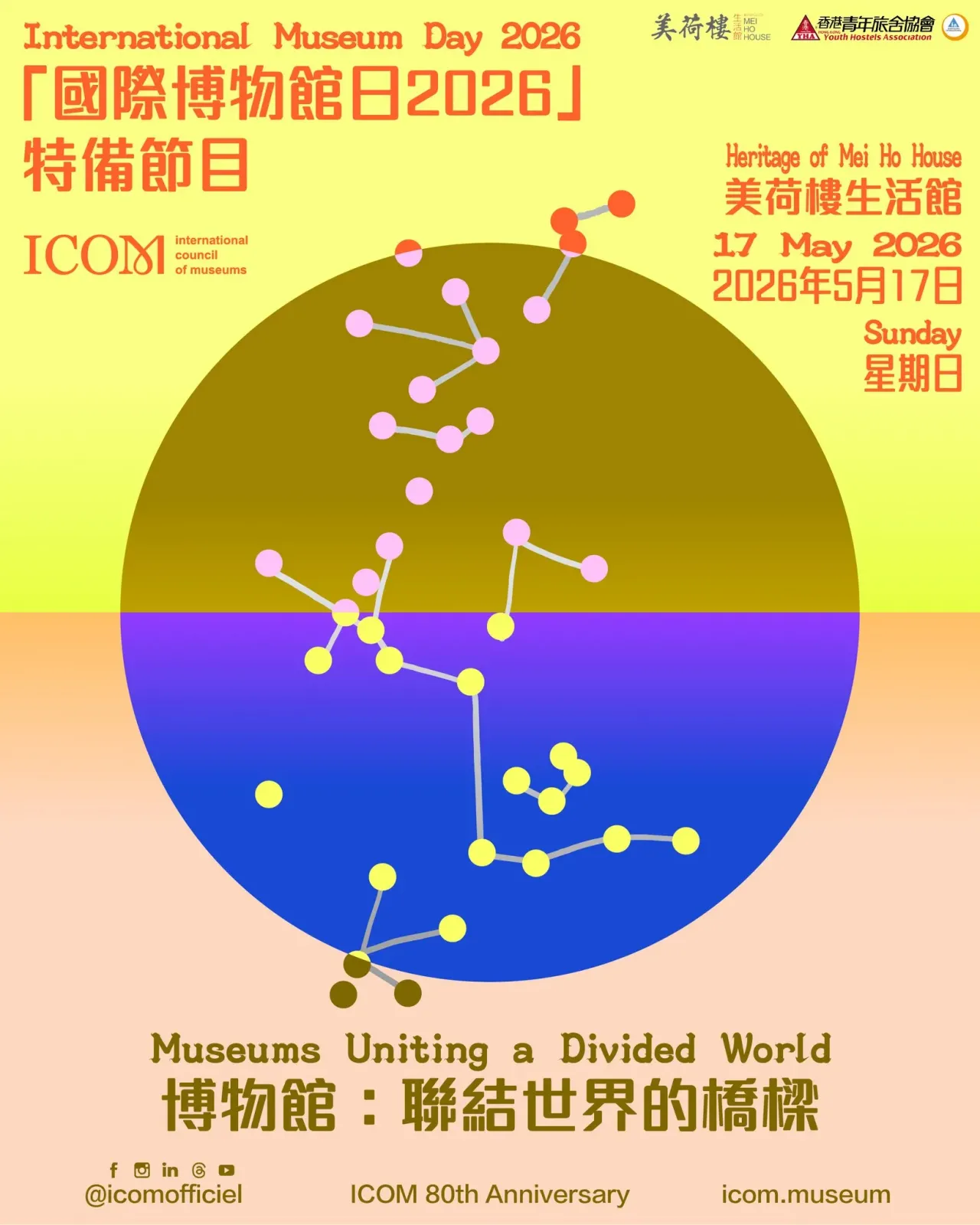 國際博物館日2026｜ 博物館：聯結世界的橋樑 @ 美荷樓