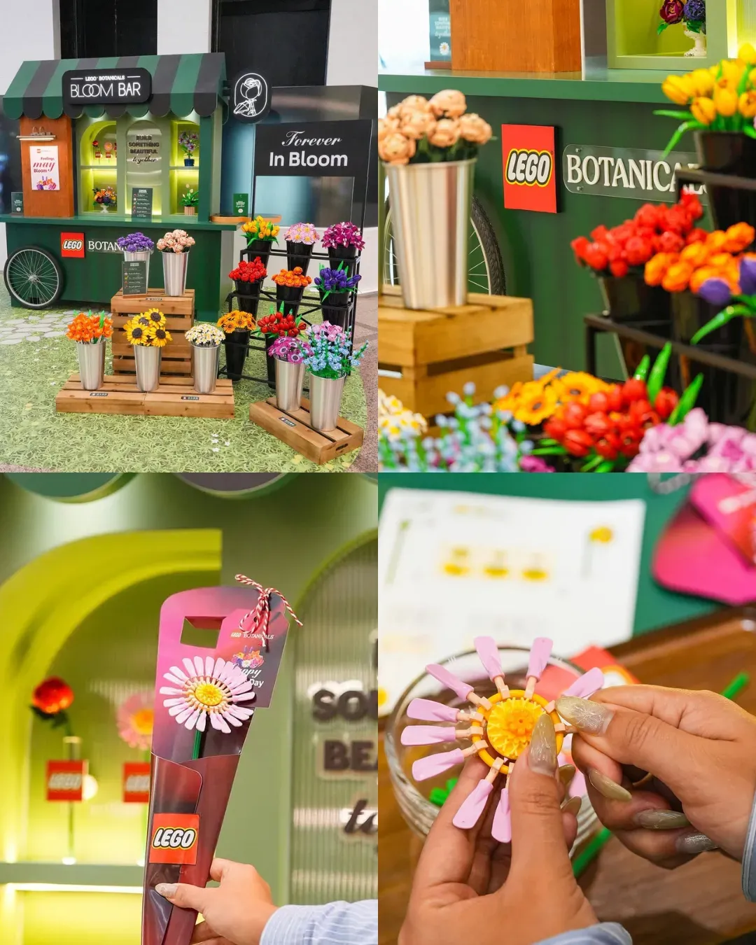 LEGO Botanicals Bloom Bar - 樂高花束工作坊