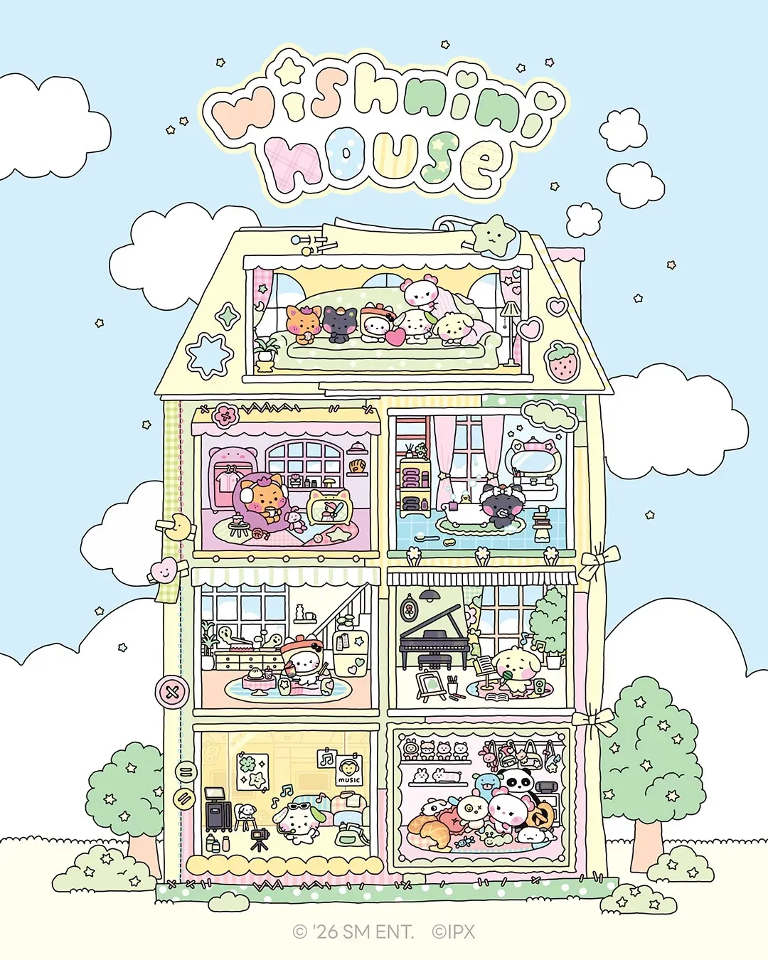 NCT WISH wishnini house 香港POP-UP @啟德體育園