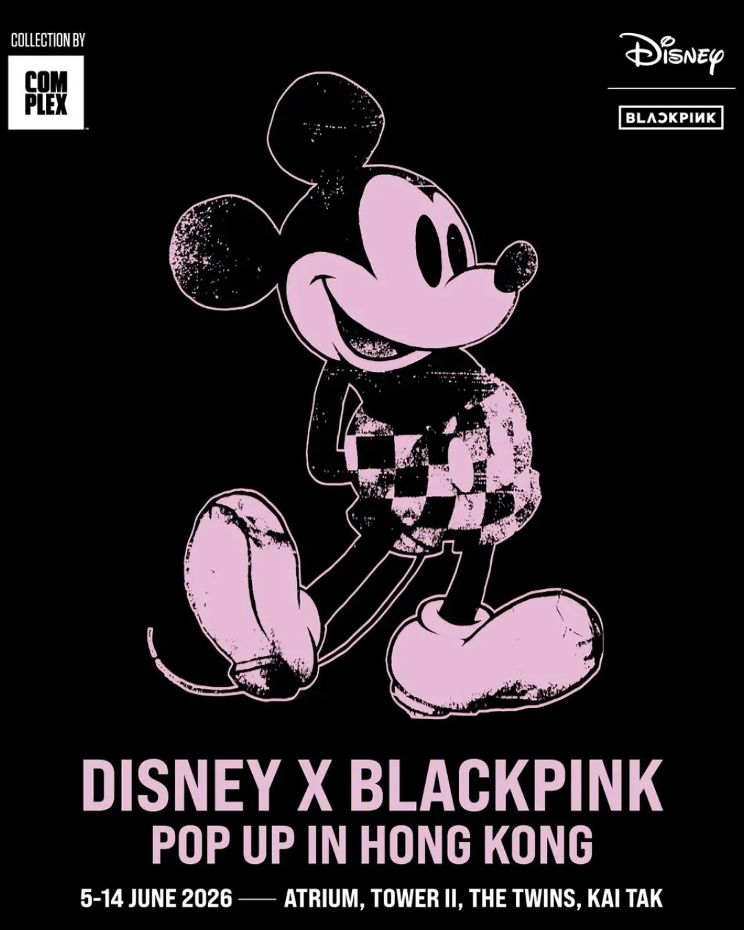 DISNEY x BLACKPINK POP UP IN HONG KONG