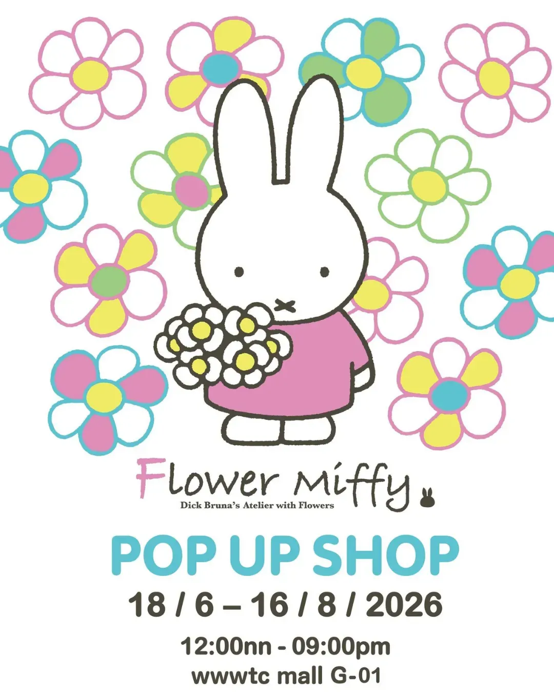 Flower Miffy Pop Up Shop