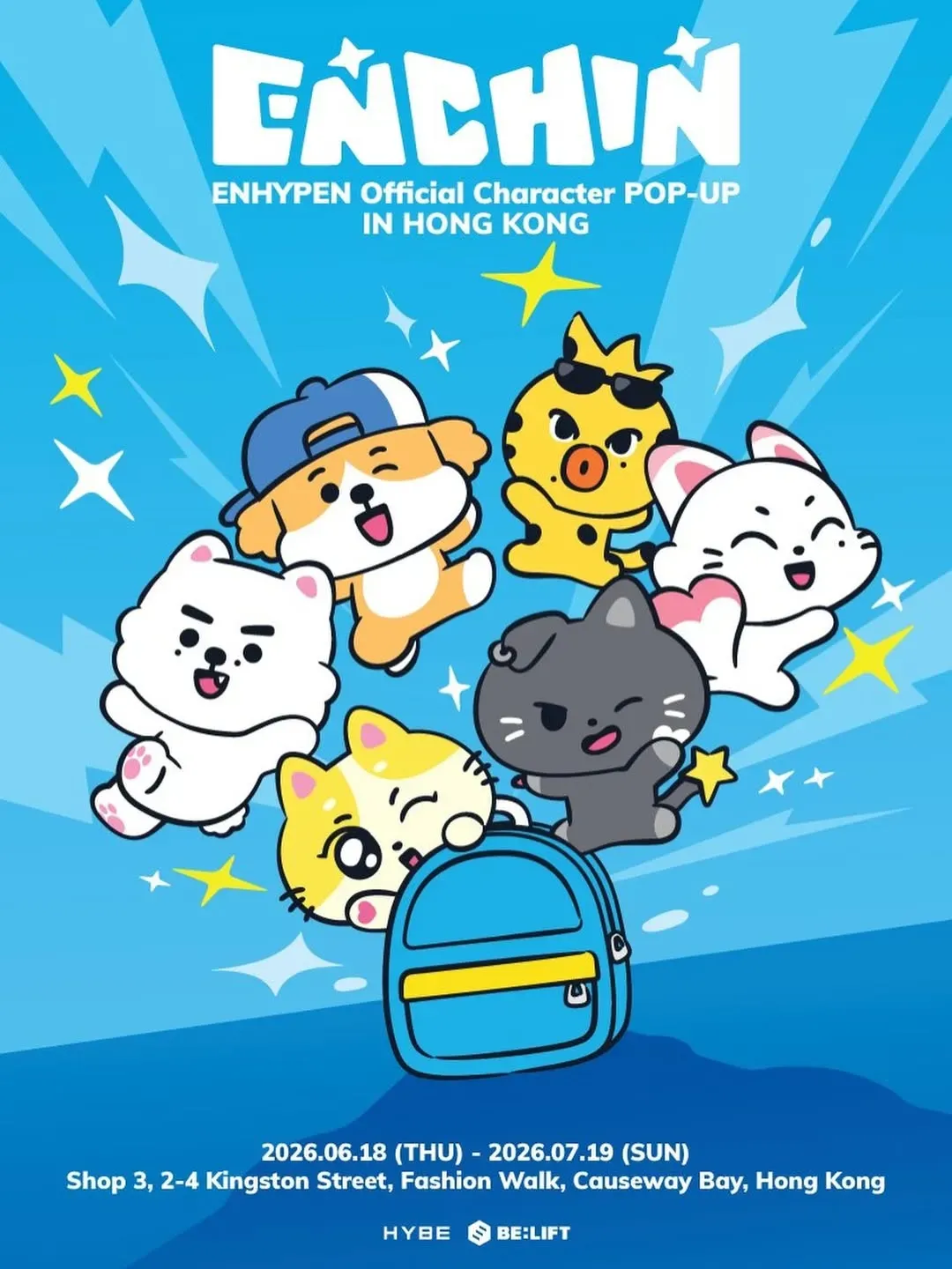 ENHYPEN Official Character <ENCHIN> POP-UP