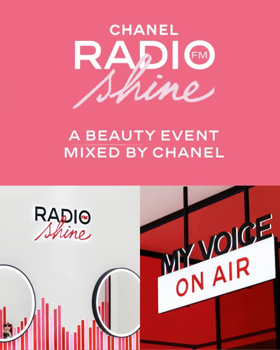 CHANEL RADIO SHINE FM Pop-up